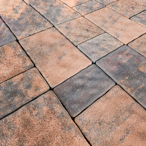 Тротуарная плитка Старый город 2СГ5ф КОЛОРМИКС №15 "Терракот" 