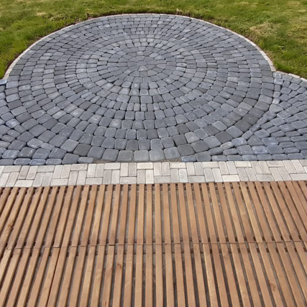 Тротуарная плитка Нобетек Классика 1КЛ6Ф серая Тротуарная плитка Нобетек Классика 1КЛ6Ф серая