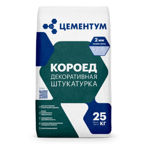Декоративная штукатурка КОРОЕД ГОСТ 54358-2017 -25 кг
