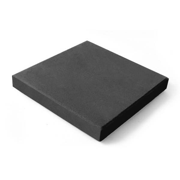 Тротуарная плитка Квадрат 1К5ф 400*400*50 черная