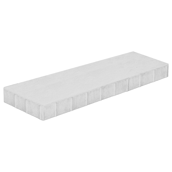 Тротуарная плитка  Широкоформатная 9П8Ф 900*300*80 белая Тротуарная плитка  Широкоформатная 9П8Ф 900*300*80 белая