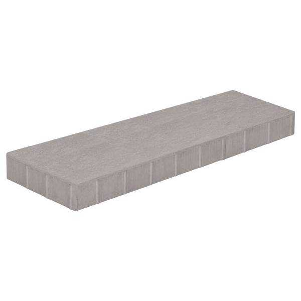 Тротуарная плитка  Широкоформатная 9П8Ф 900*300*80 серая Тротуарная плитка  Широкоформатная 9П8Ф 900*300*80 серая